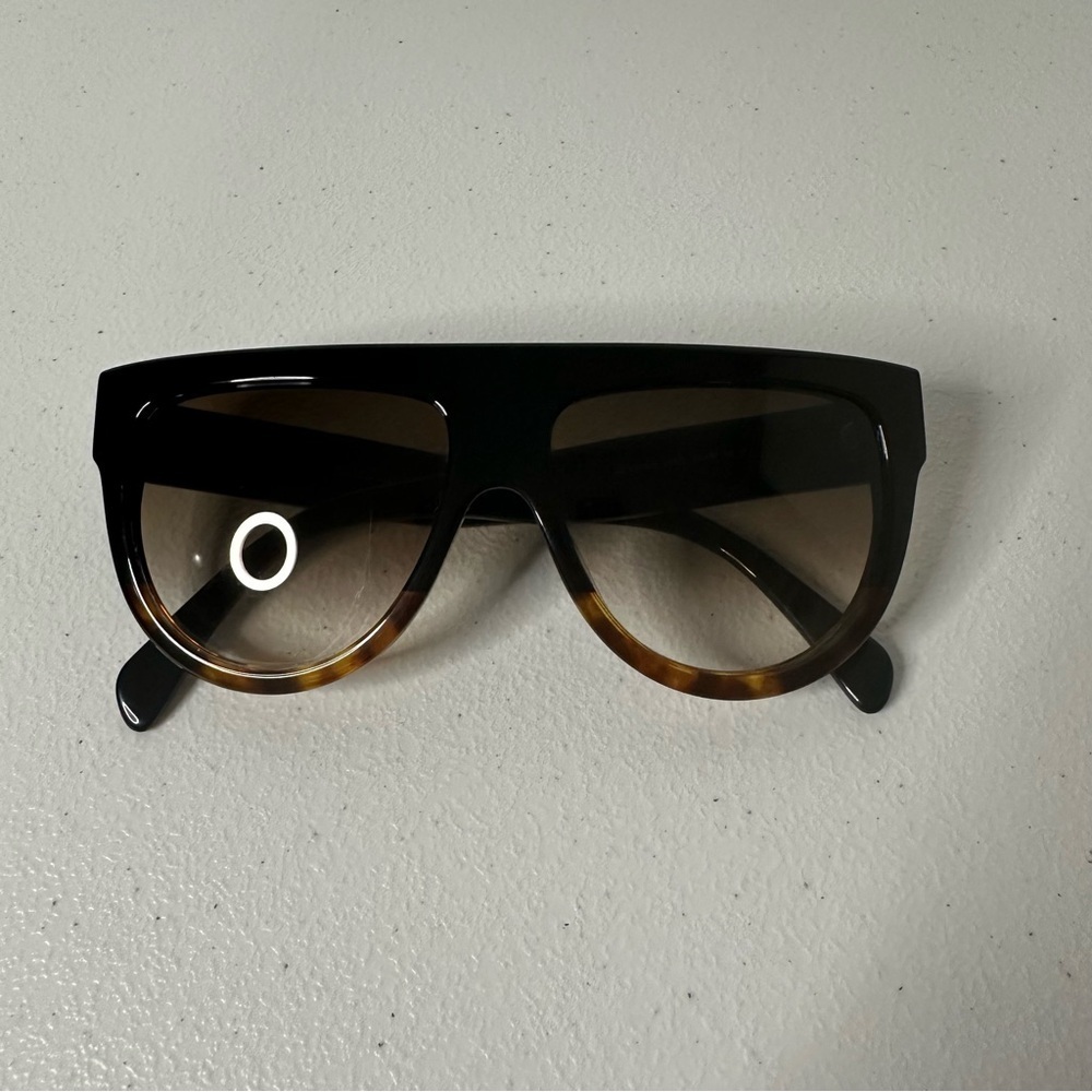 Celine 58mm Universal Fit Flat Top Sunglasses